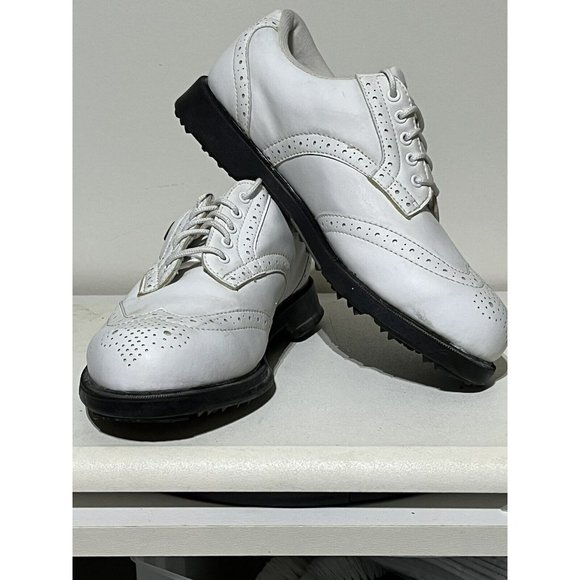 Turntec Golf Shoes Sz 7 Womens white G2 TM02052 - Picture 1 of 10